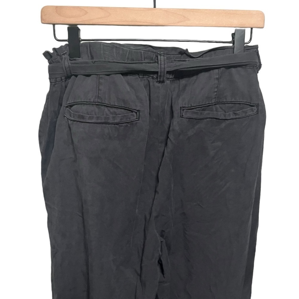 Daily Ritual Gray Belted Tapered Pants - Picture 6 of 11